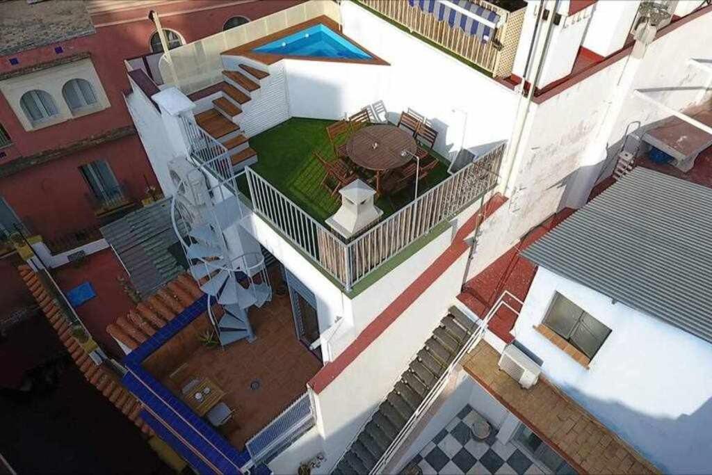 Casa Con Piscina Junto Catedral De Sevilla المظهر الخارجي الصورة