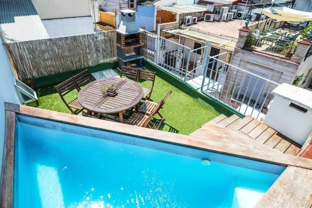 Casa Con Piscina Junto Catedral De Sevilla المظهر الخارجي الصورة